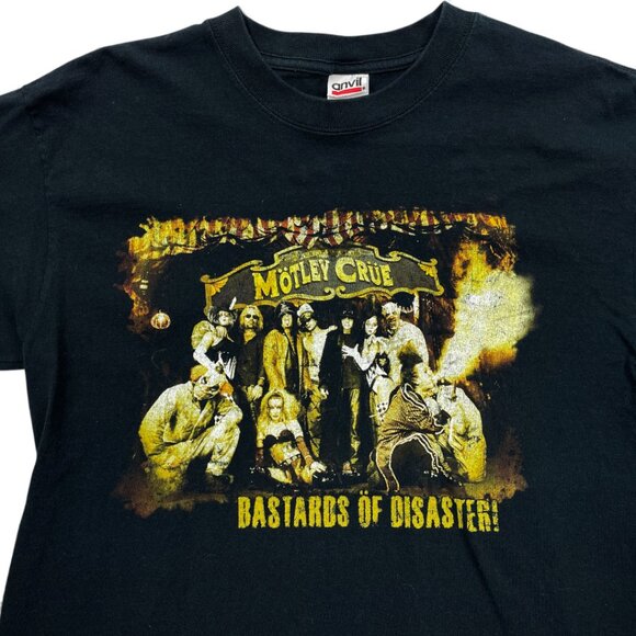 Motley Crue Carnival Of Sins 2005 Anvil Vintage Tour Concert Shirt Size Medium - Picture 3 of 7